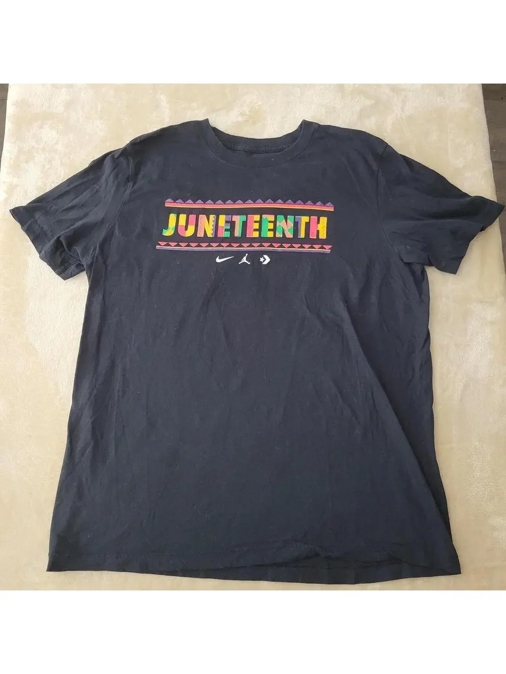 Nike Jordan Juneteenth Black Graphic T-Shirt Men’s Large